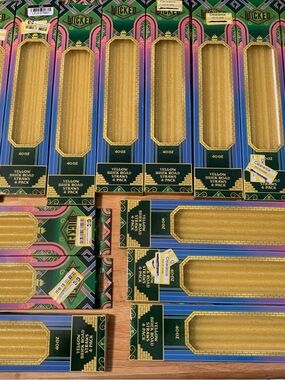 16 Wicked Yellow Brick Road Straws 4 in Each Pack 40 oz Tumblers New